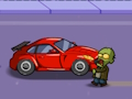 Žaidimas Vairuotojas Zombie Escape 2d  internete
