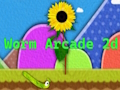 Žaidimas „Worm Arcade 2d“ internete