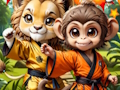 Žaidimas Kung-Fu maži gyvūnai  internete