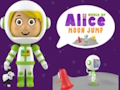 Žaidimas Alice Moon Jump pasaulis  internete