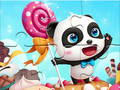 Žaidimas Dėlionė: Panda Candy World  internete