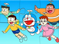 Žaidimas Dėlionė: Doraemon Flying  internete