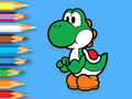Žaidimas Spalvinimo knyga: Yoshi žvejybos laikas  internete