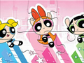 Žaidimas Dėlionė: „Powerpuff Girls“.  internete