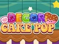 Žaidimas Dekoras: Cake Pop  internete