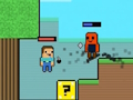 Žaidimas Noob vs Obby Du žaidėjas internete