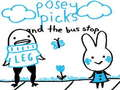 Žaidimas Posey Picks ir autobusų stotelė  internete