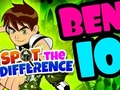 Žaidimas Ben 10 Pastebėkite skirtumą  internete