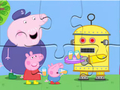 Žaidimas Dėlionė: „Peppa“ robotas  internete