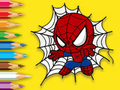 Žaidimas Spalvinimo knyga: Baby Spiderman  internete