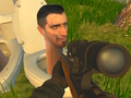 Žaidimas Snaiperis prieš Skibidi tualetą  internete