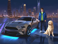 Žaidimas Mustang City vairuotojas  internete