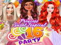 Žaidimas „Moana Sweet Tropical Sixteen Party“.  internete
