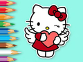 Žaidimas Spalvinimo knyga: Love Kitty  internete