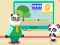 Žaidimas Baby Panda uragano sauga  internete