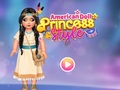 Žaidimas Amerikietiška princesės stiliaus lėlė  internete