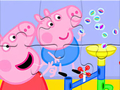 Žaidimas Dėlionė: Peppa žaidimo laikas  internete