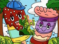 Žaidimas „Island Treats“ dėlionė  internete