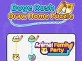 Žaidimas Doge Rush: Pieškite namų galvosūkį  internete