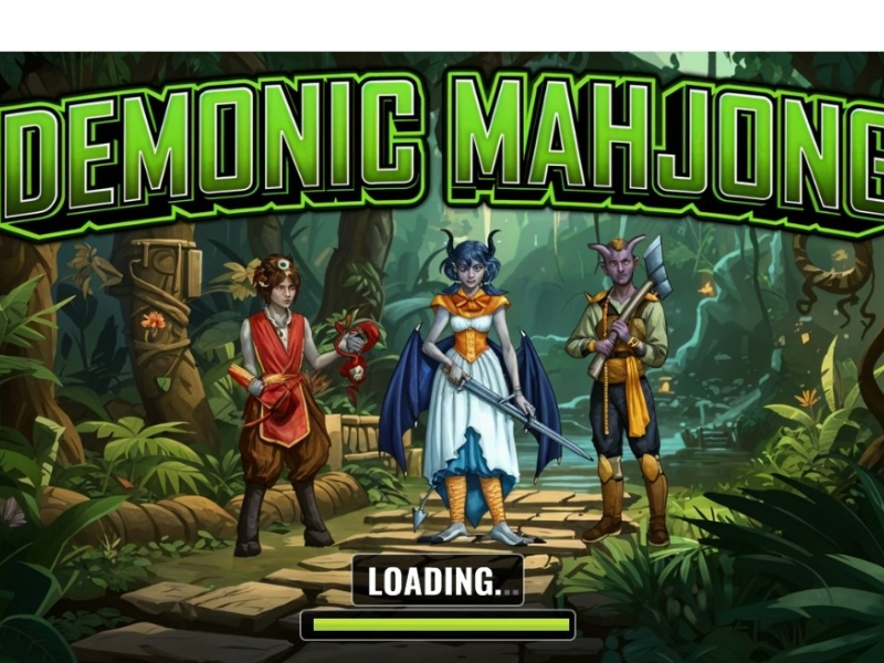 Žaidimas Demoniškas Mahjong  internete