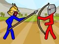 Žaidimas „Stickman“ karalystės susidūrimas internete