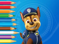 Žaidimas Spalvinimo knyga: Paw Patrol Chase  internete