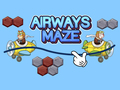 Žaidimas Airways labirintas  internete