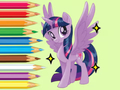 Žaidimas Spalvinimo knyga: Twilight Sparkle  internete