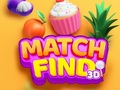 Žaidimas Rungtynės raskite 3D internete