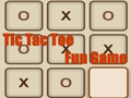 Žaidimas Linksmas žaidimas „Tic Tac Toe“.  internete