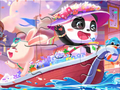 Žaidimas Dėlionė: Baby Panda Fiesta  internete