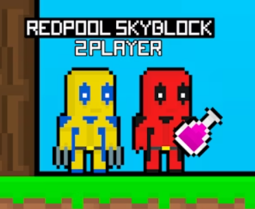 Žaidimas Redpool Skyblock 2 grotuvas  internete
