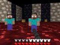Žaidimas Herobrine katakombos 3D  internete
