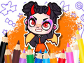 Žaidimas Spalvinimo knyga: Avatar World Cute Devil  internete