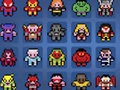 Žaidimas Nuotraukos Skaičiai - Superherojai  internete