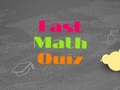 Žaidimas Greita matematikos viktorina  internete