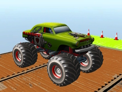 Žaidimas Mega rampa Monster truck  internete