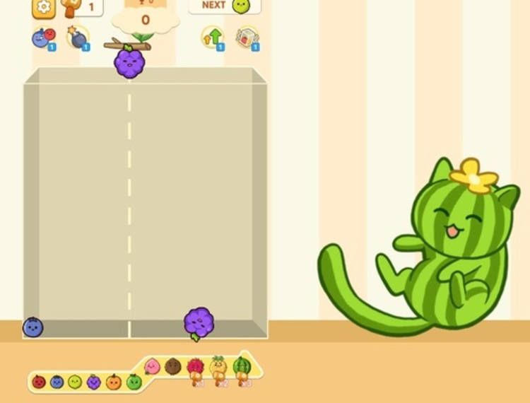 Žaidimas Žaidimas „Fruit Merge Juicy Drop“  internete
