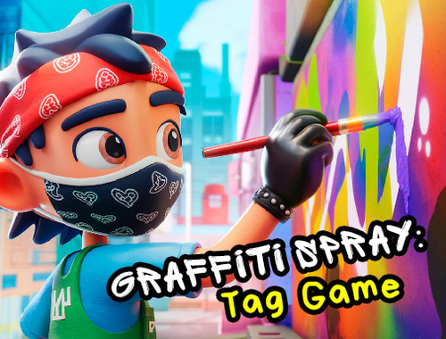 Žaidimas Graffiti Tags: Purškiamas dažymas  internete