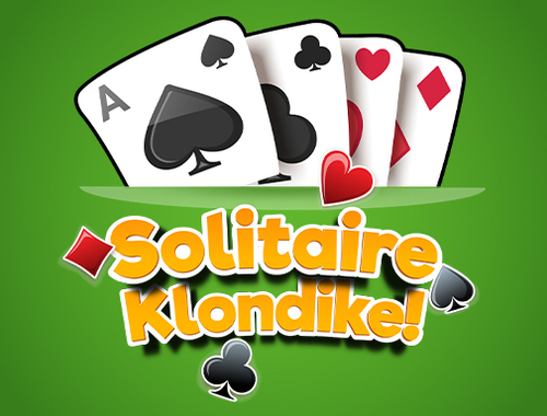 Žaidimas Solitaire Klondaikas  internete