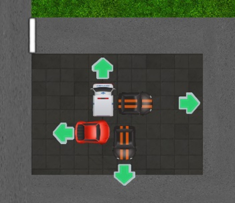 Žaidimas Parkavimas Automobilis  internete