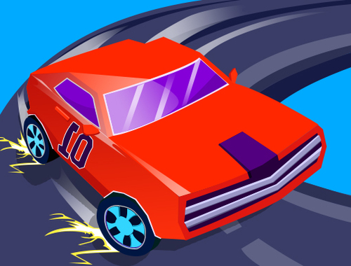 Žaidimas Nitro greičio automobilių lenktynės  internete