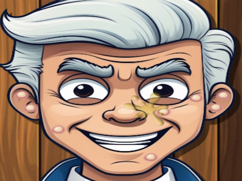 Žaidimas Animacinis filmas „Pimple Pop“.  internete