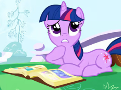 Žaidimas Dėlionė: Studijuojantis Twilight Sparkle  internete