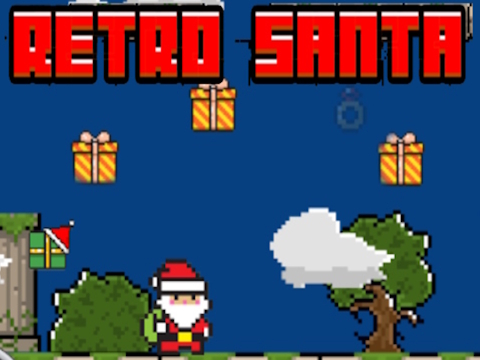 Žaidimas Retro Kalėdų Senelis  internete