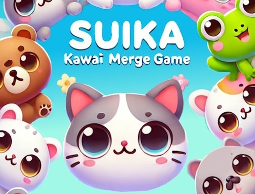 Žaidimas Suika Kawaii Merge žaidimas  internete