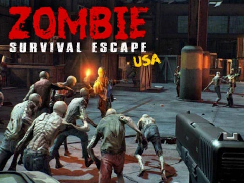 Žaidimas Zombie Survival Escape JAV  internete