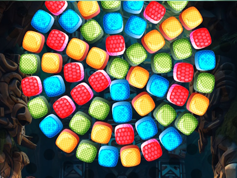 Žaidimas „Bubble Shooter“ saldainių ratų lygio pakuotė internete