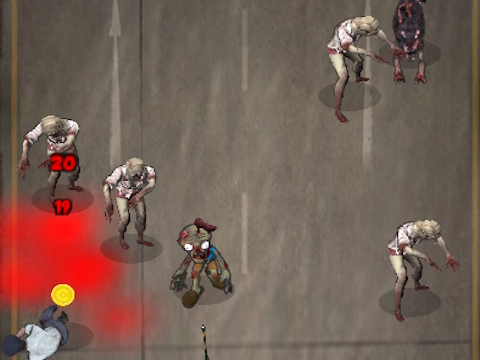 Žaidimas Zombių gynybos išgyvenimas  internete