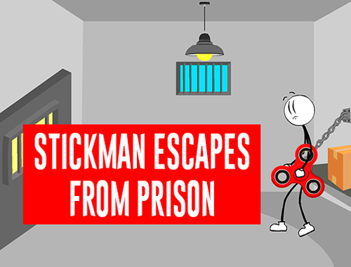 Žaidimas Stickmanas pabėga iš kalėjimo  internete
